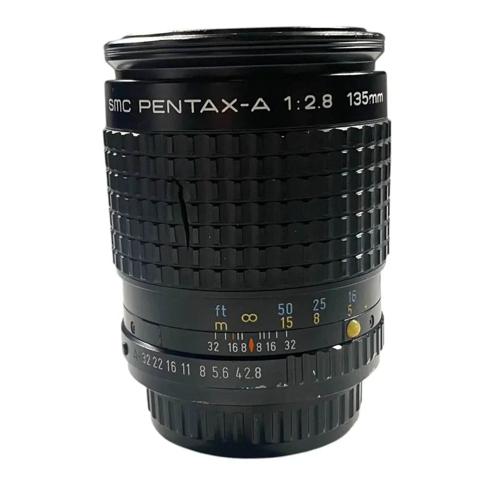 SMC Pentax-A 135mm f/2.8 Manual Focus Telephoto Lens K Mount 5010674 Japan Made